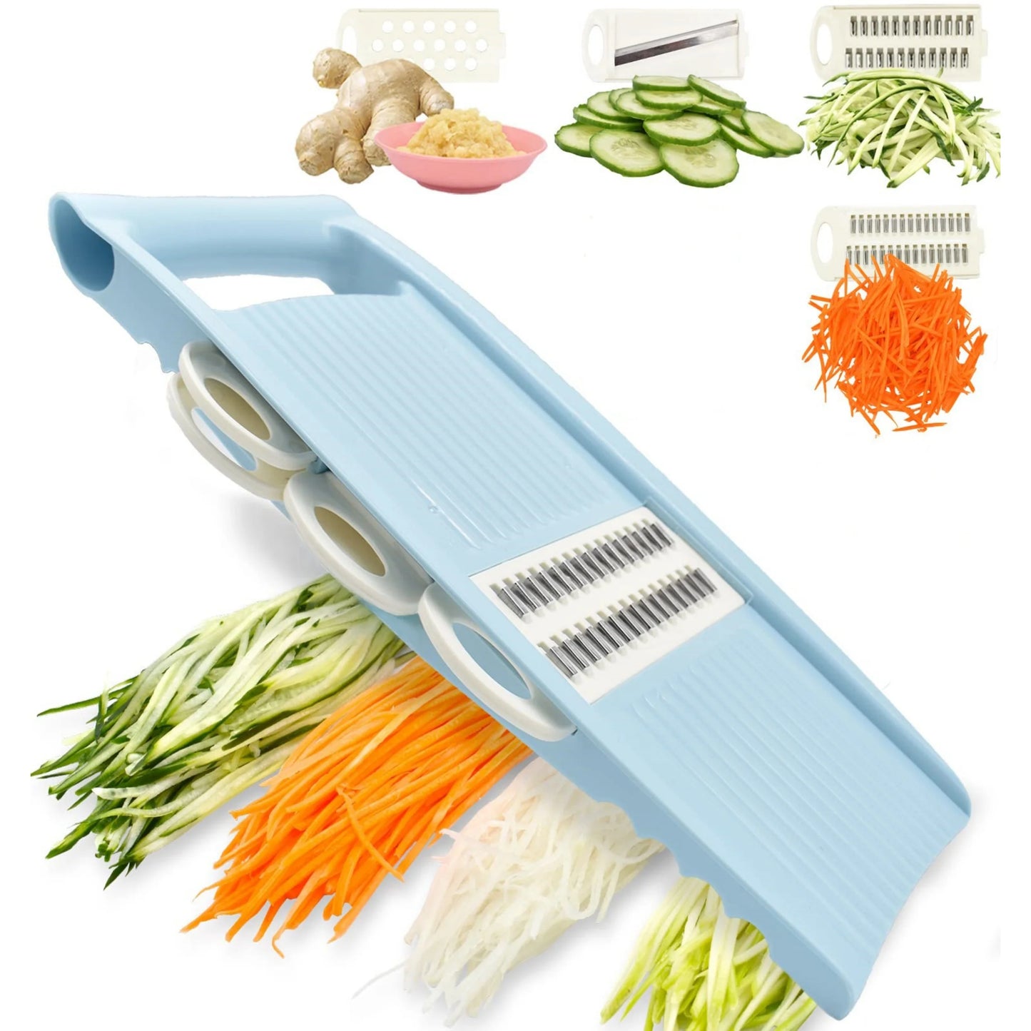Manual Vegetable Cutter, Mandoline Slicer & Grater for Fruits and Vegetables
