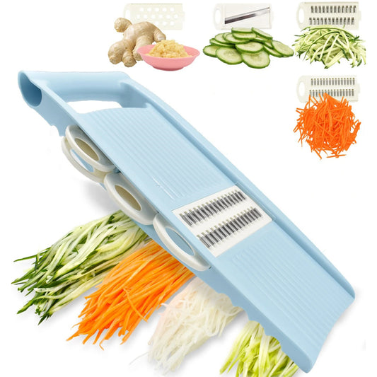 Manual Vegetable Cutter, Mandoline Slicer & Grater for Fruits and Vegetables