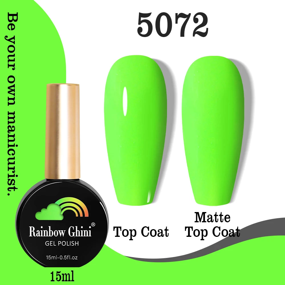 Rainbow Ghini 15ML HEMA & TPO Free Gel Nail Polish