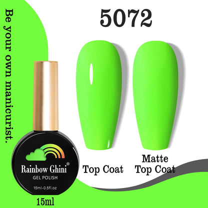 Rainbow Ghini 15ML HEMA & TPO Free Gel Nail Polish