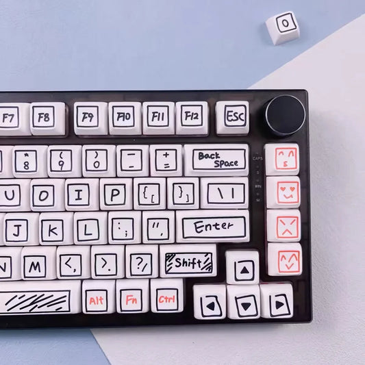126-Key Graffiti PBT Keycap Set