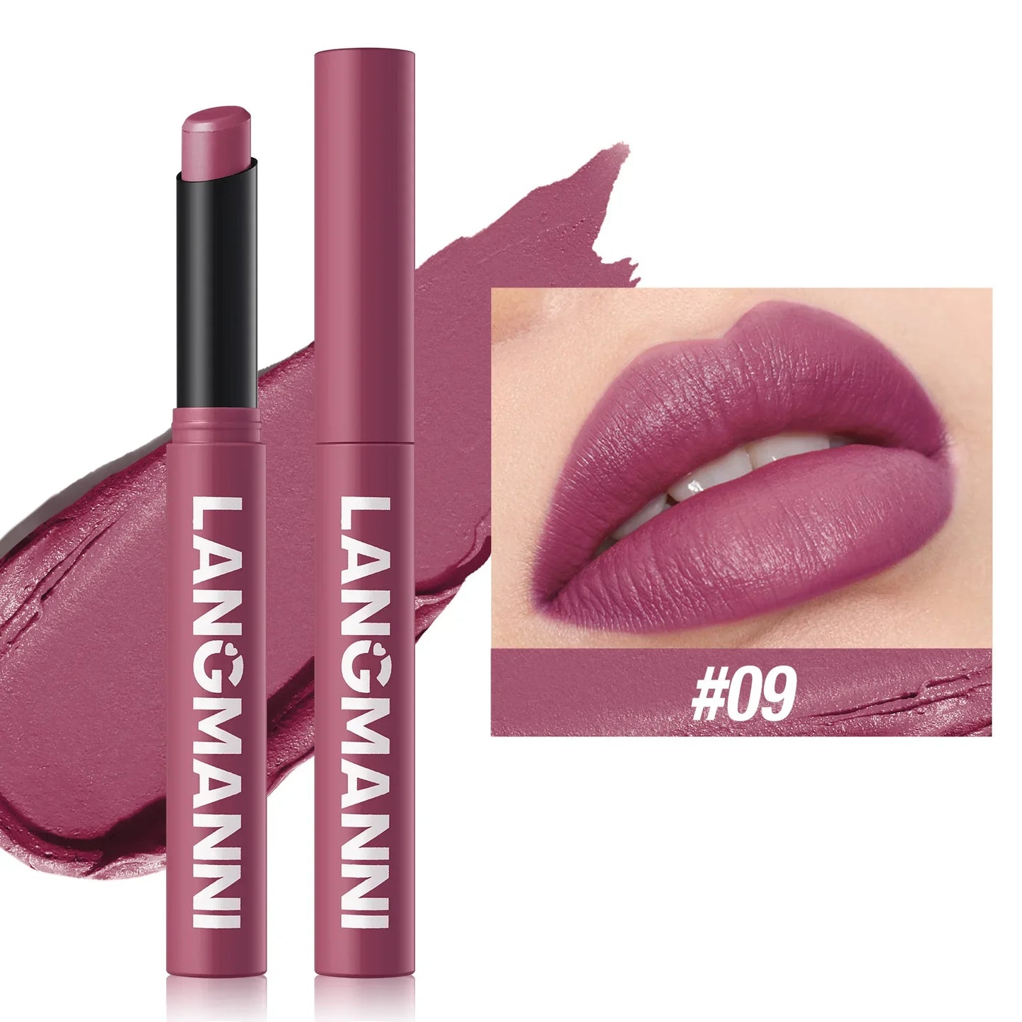 Rotating Velvet Matte Lipstick Pencil