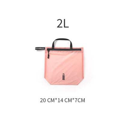 Waterproof Travel Storage Pouch with Zipper Handle