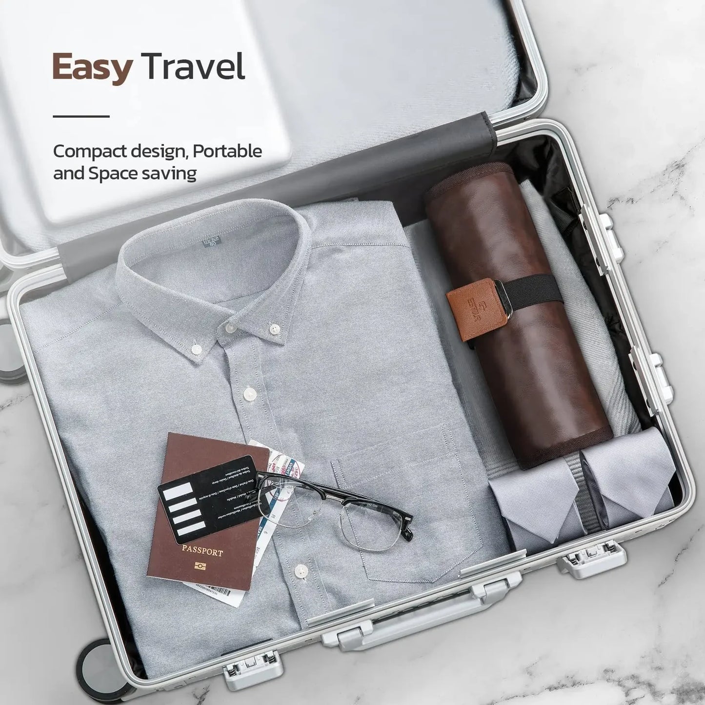 Travel Roll-Up Toiletry Bag