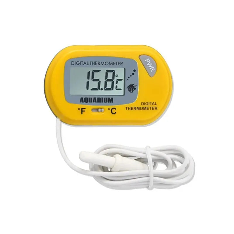 Waterproof LCD Fish Tank & Reptile Habitat Thermometer