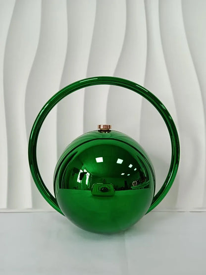 Marble Sphere Evening Clutch Bag