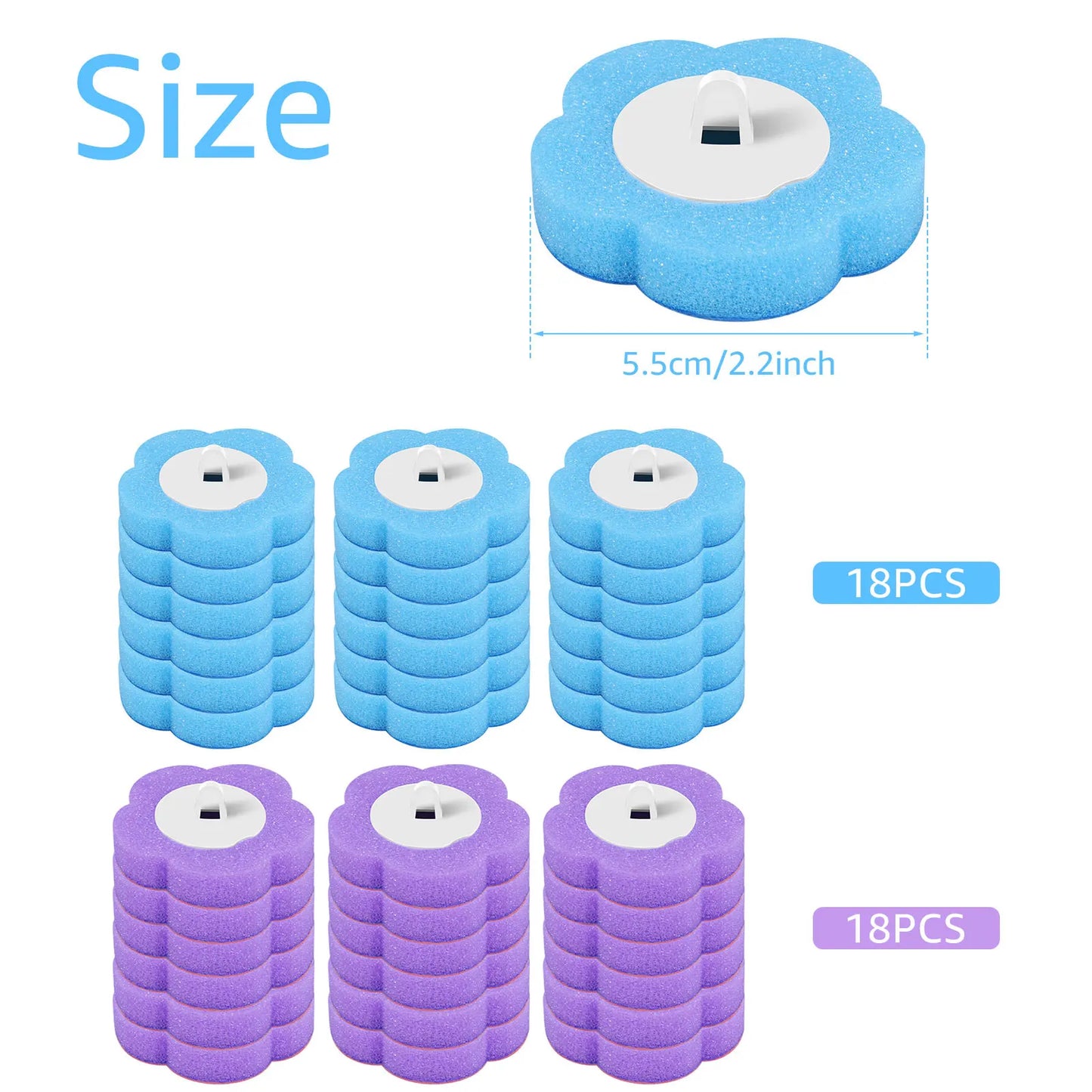 18 36pcs Toilet Brush