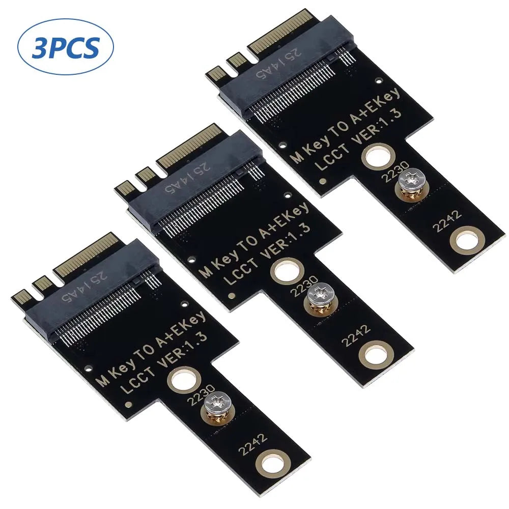 M.2 A/E Key to NVMe SSD Adapter Card for Mini PC