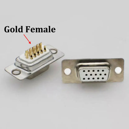 DB15 VGA Solder Connector Plug