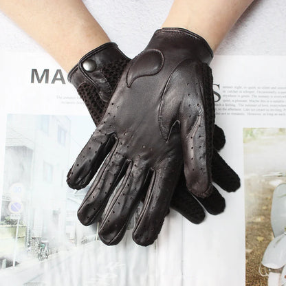Women’s Genuine Leather Touch Screen Gloves