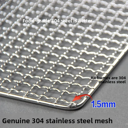 304 Stainless Steel BBQ Grill Mesh