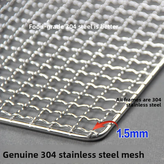 304 Stainless Steel BBQ Grill Mesh