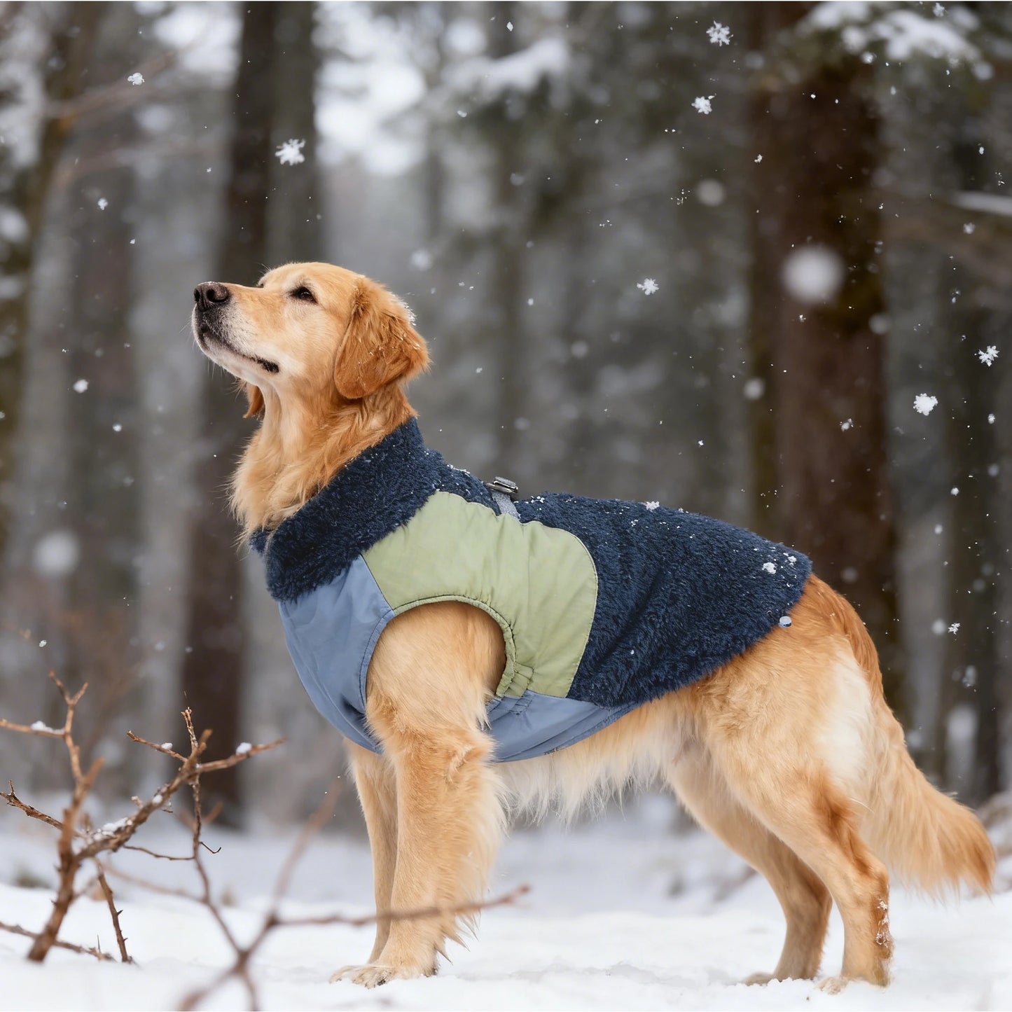 Warm Lambskin Fleece Dog Jacket