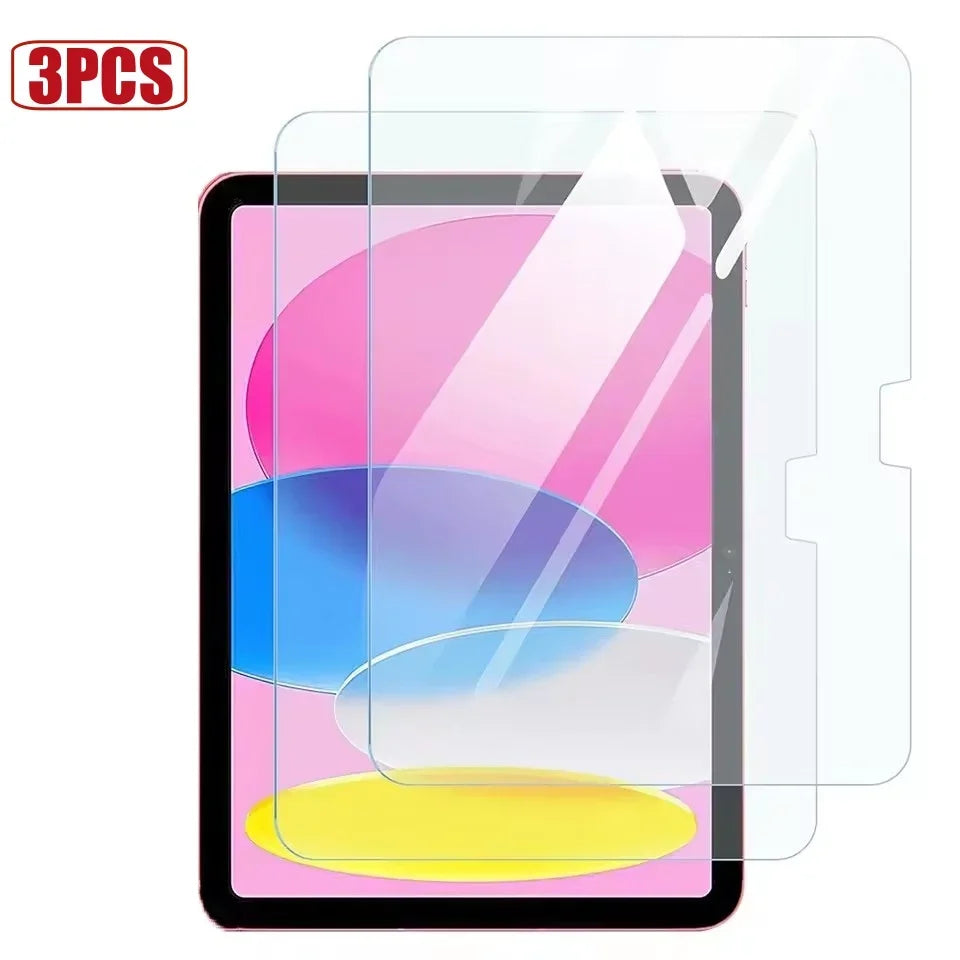 iPad Tempered Glass Screen Protector Set