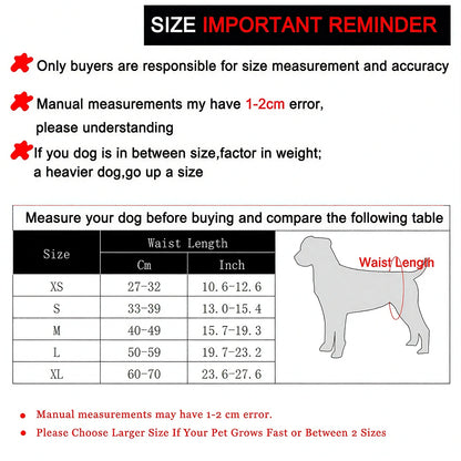 Washable Female Dog Diaper