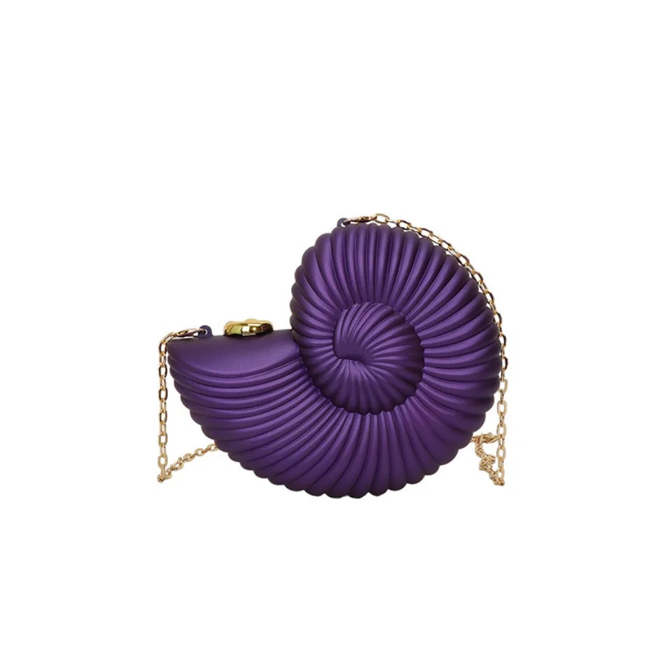 Seashell Acrylic Evening Bag
