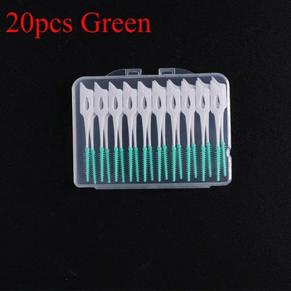 Silicone Interdental Brush Toothpicks