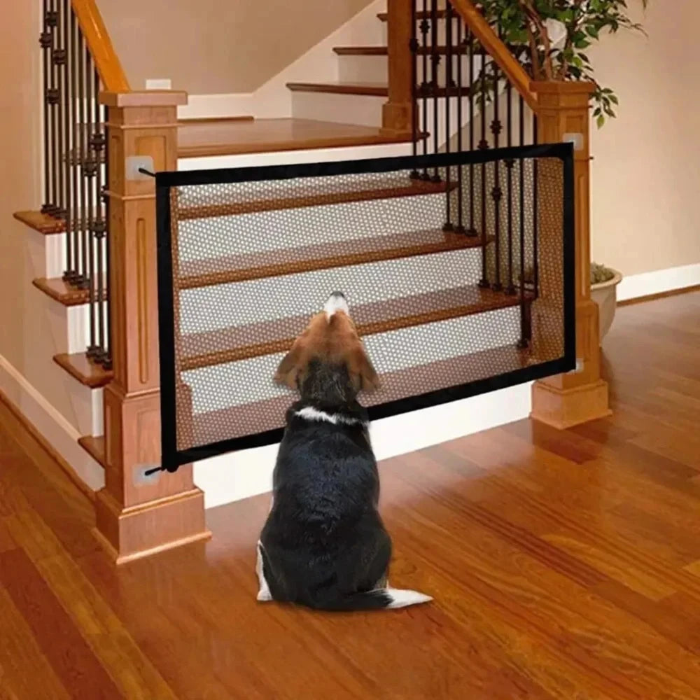 Portable Nylon Mesh Pet Safety Gate