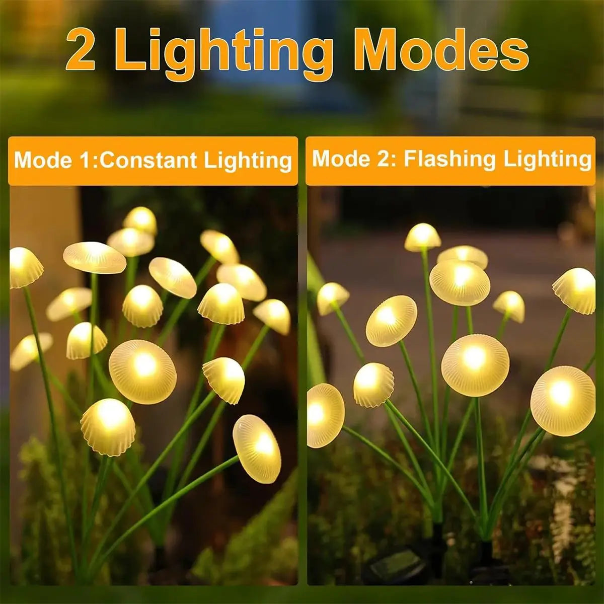 Solar LED Jellyfish Garden Lights