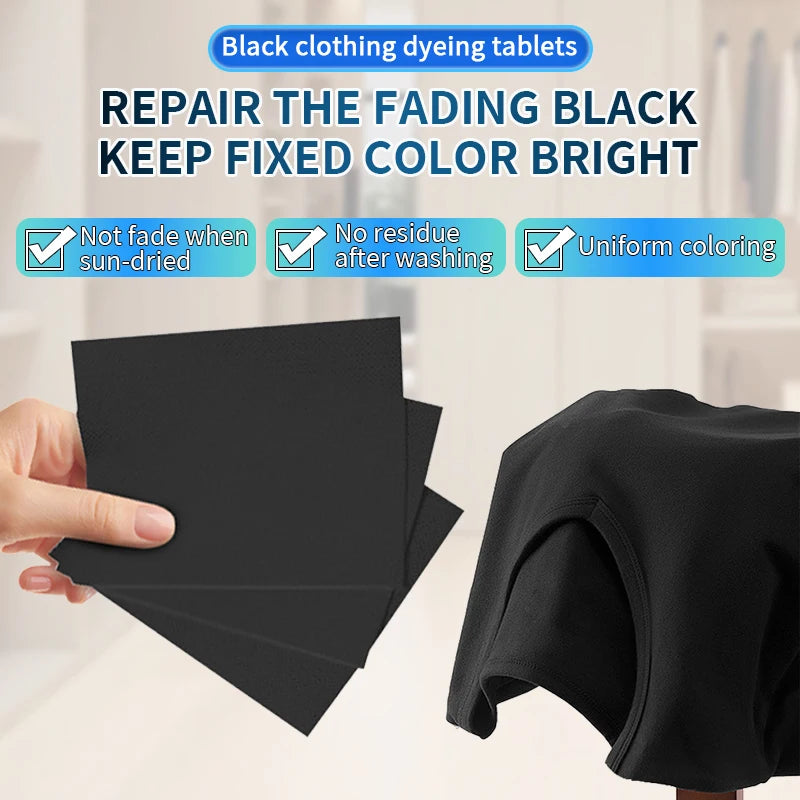 Dark & Black Clothing Brightening Sheets