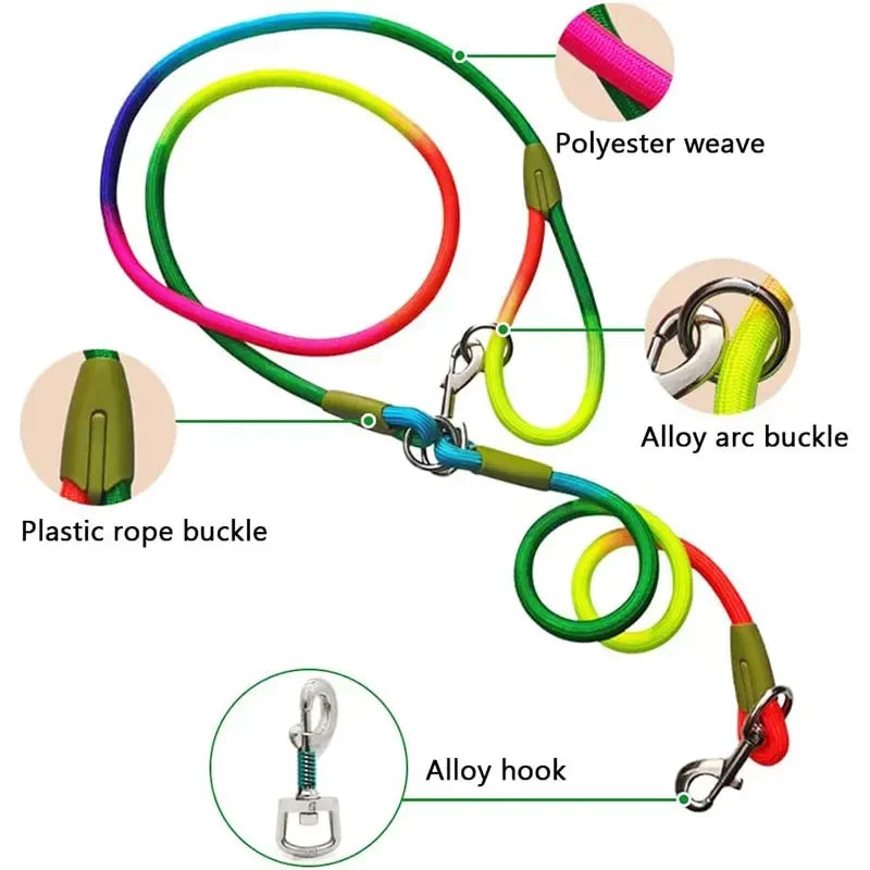 Reflective Hands-Free Dog Leash