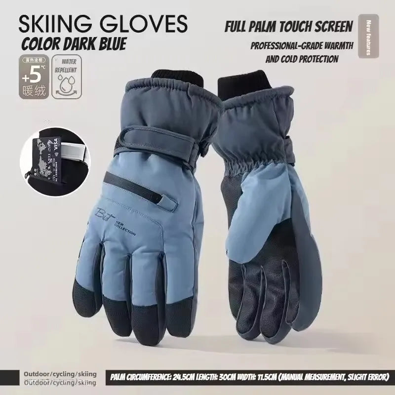 Thermal Winter Touchscreen Cycling Gloves