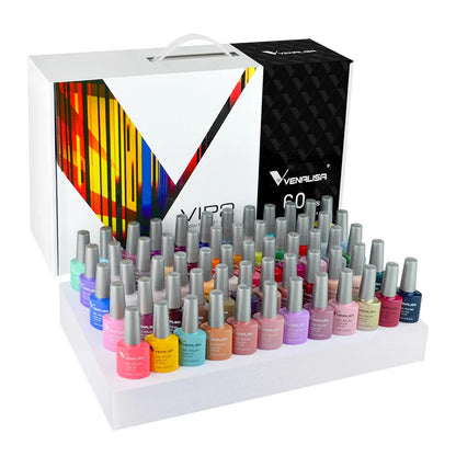 60 Colors UV LED Gel Nail Polish Kit