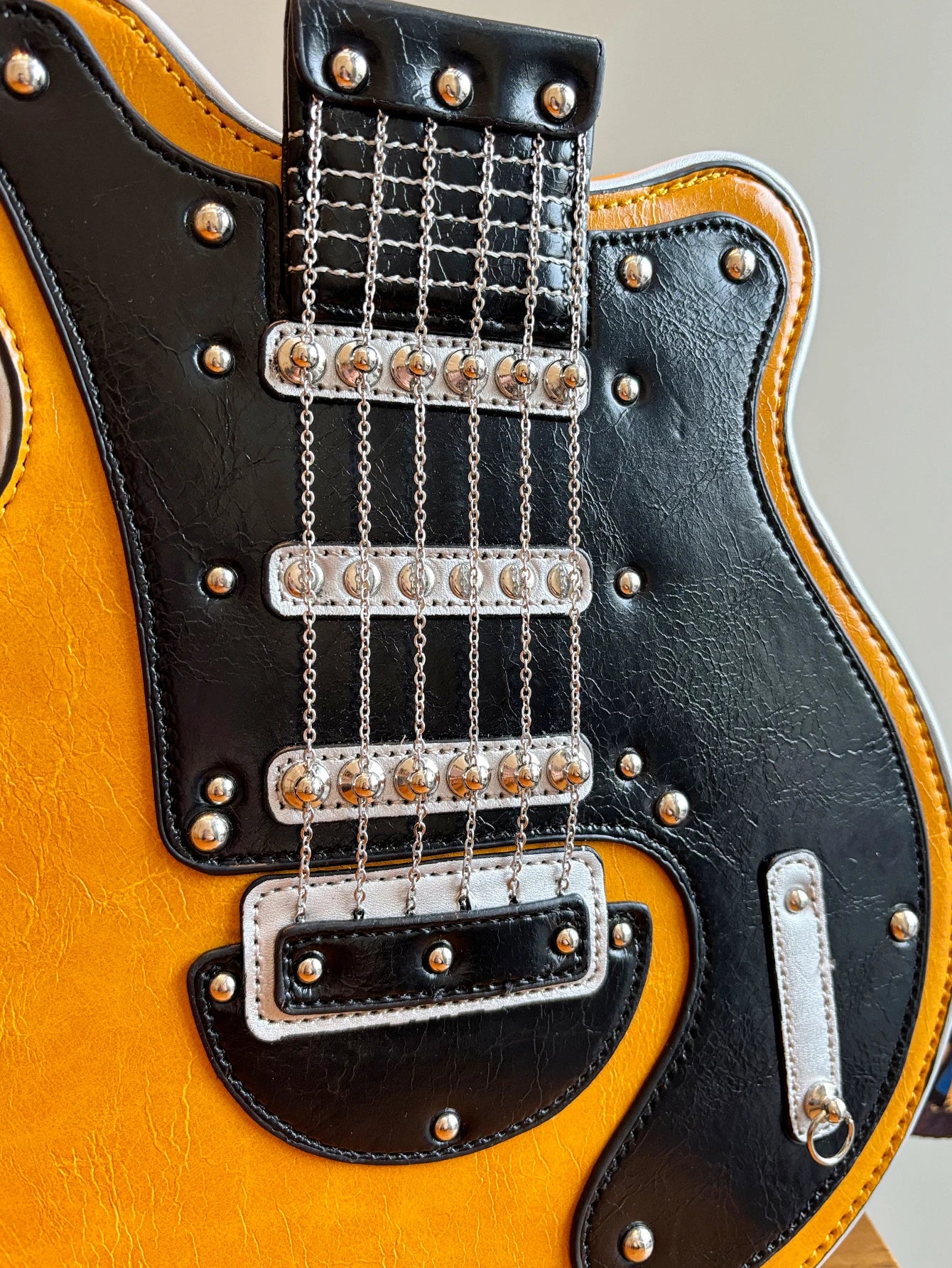 Guitar Shape Crossbody Shoulder Bag