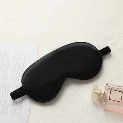 Imitation Silk Sleep Eye Mask, Light-Blocking Soft Eyeshade