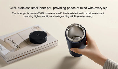 350ml Travel Electric Kettle & Temperature Control Thermos