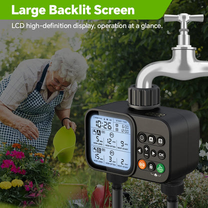 Smart 2-Zone Irrigation Water Timer