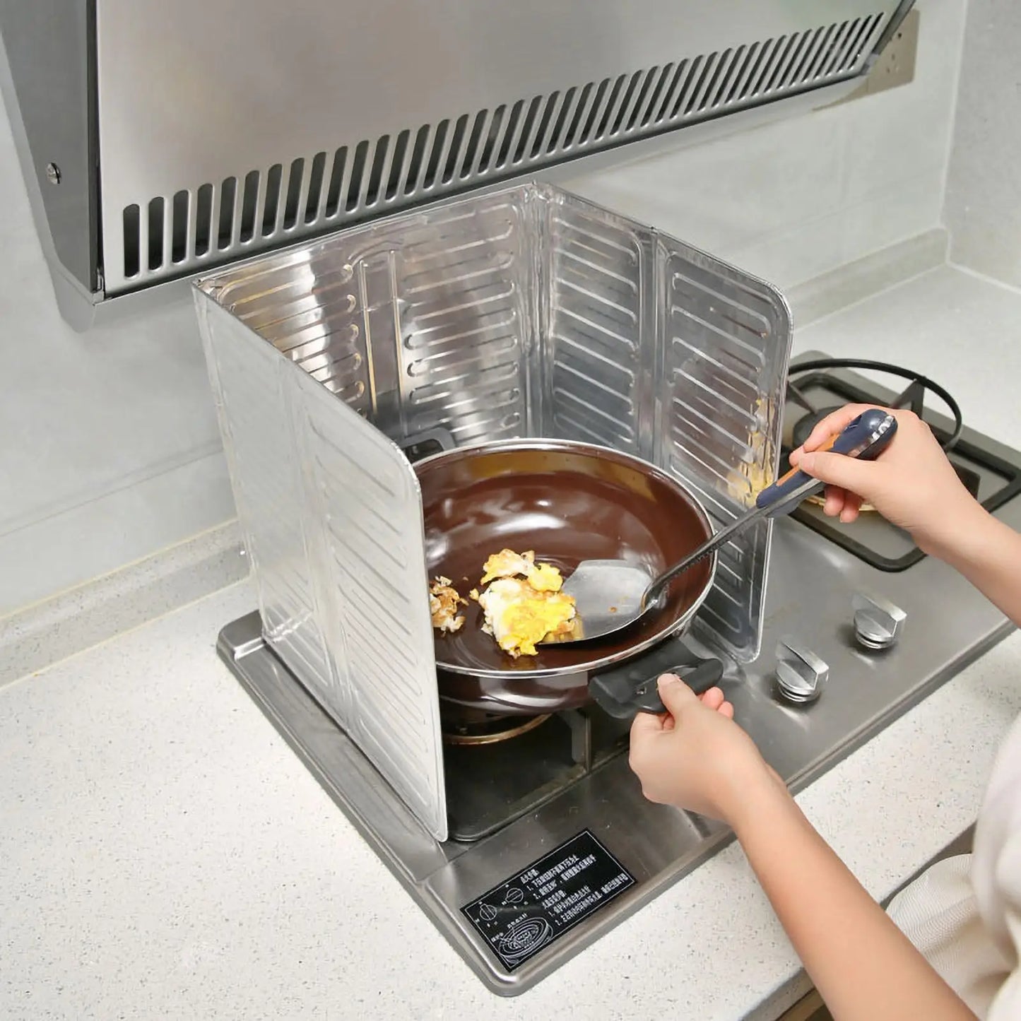 Foldable Stove Splatter Guard Shield