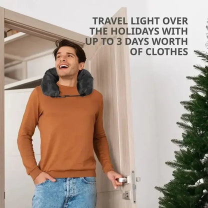 Fillable Travel Neck Pillow Bag
