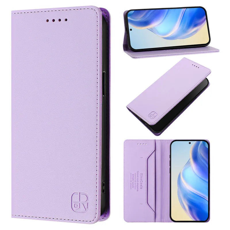 Luxury Wallet Flip Case for Vivo Smartphones