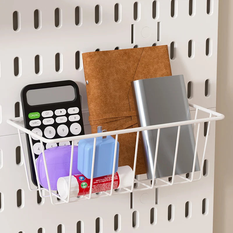Desktop Pegboard Organizer Panel