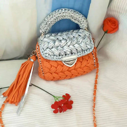 Handwoven Crossbody Satchel Bag