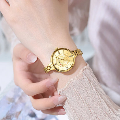 CURREN 9097 Women's Stainless Steel Quartz Fashion Watch
