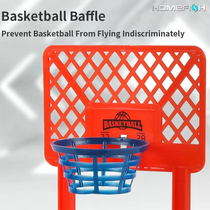 Mini Basketball Machine Desktop Portable Travel Game Set