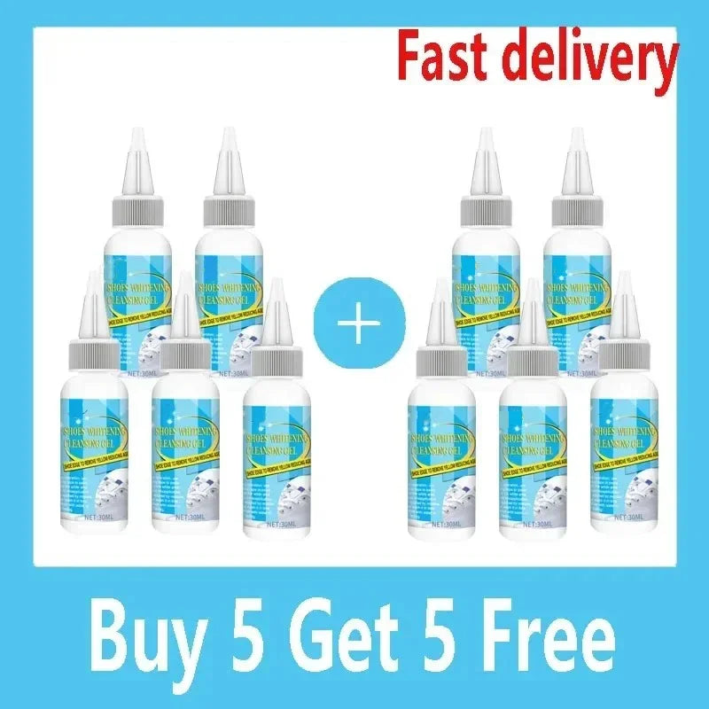 White Shoe Cleaning & Whitening Gel Kit
