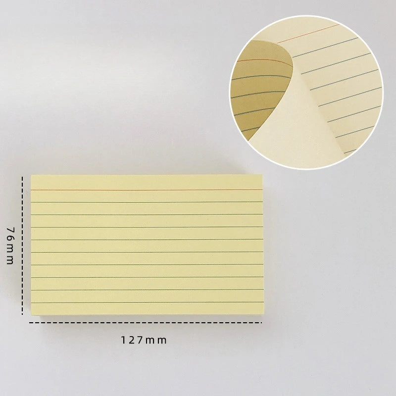 Colorful Index Flash Cards for Studying & Memorization