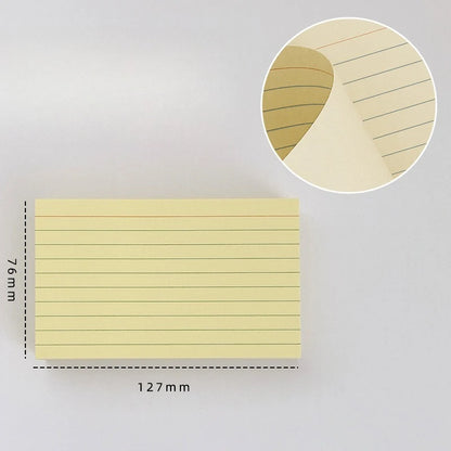 Colorful Index Flash Cards for Studying & Memorization