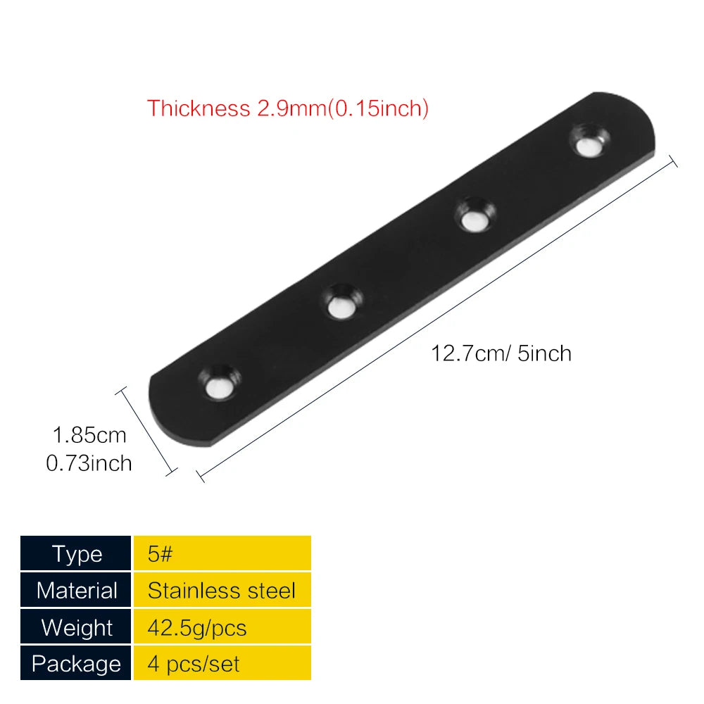 Stainless Steel Flat Repair Bracket