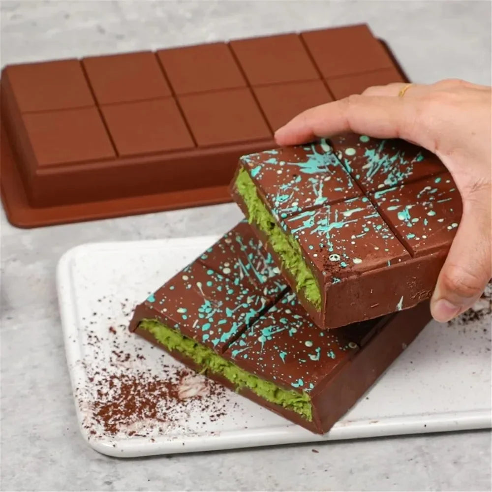 Silicone Break-Apart Chocolate Bar Mold