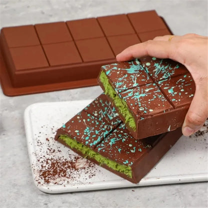 Silicone Break-Apart Chocolate Bar Mold