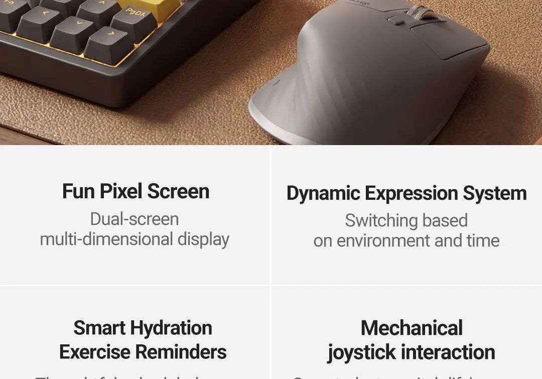 Smart Temperature & Humidity Desk Clock