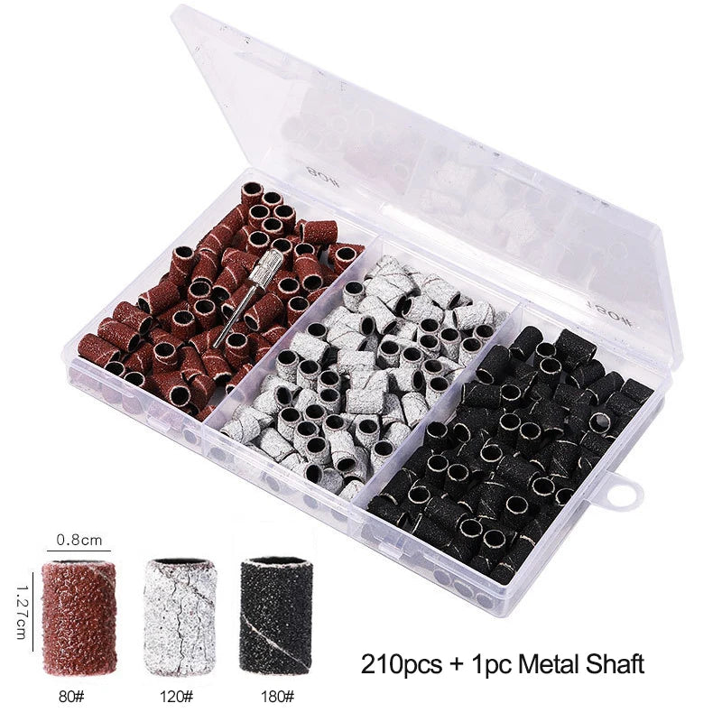 Nail Sanding Ring Bands