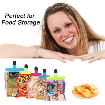 Large Food Bag Clip Set
