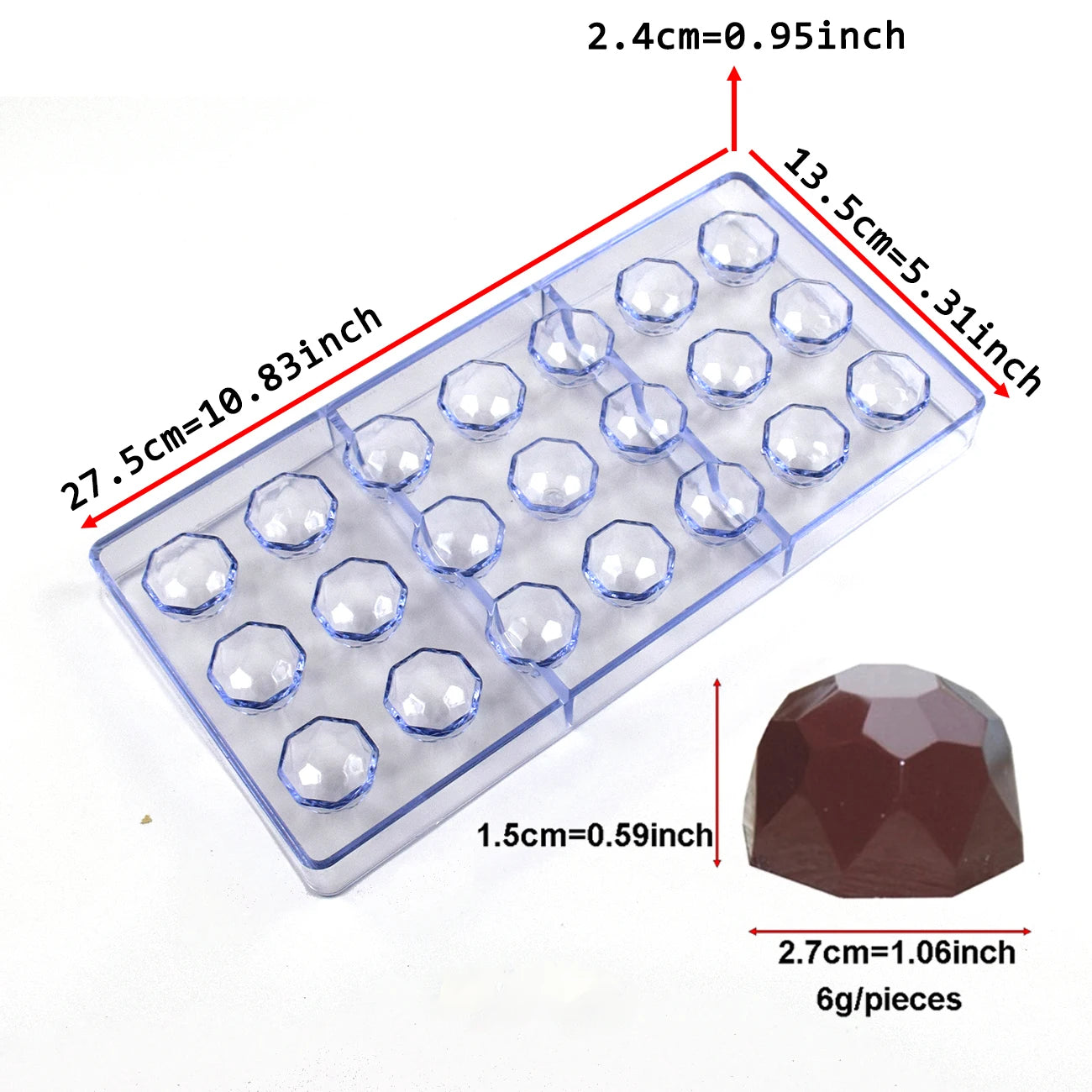 Polycarbonate Chocolate Mold