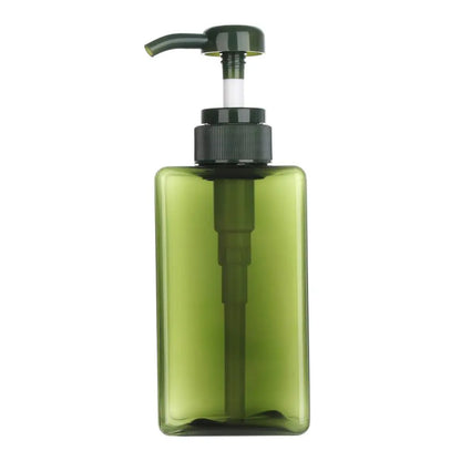 Clear PETG Refillable Soap Dispenser Bottle with Pump