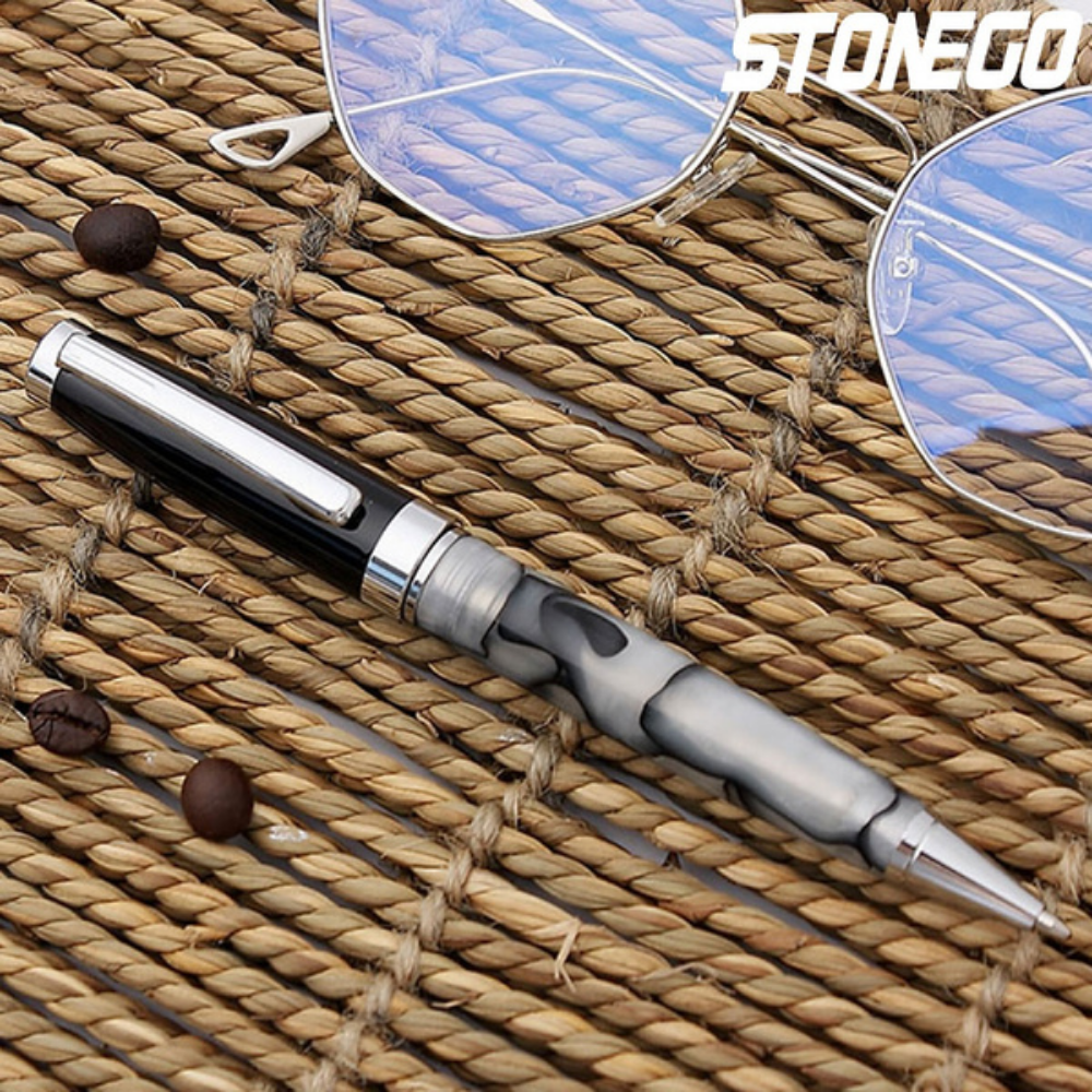 Elegant Chrome Signature Pen – 1.0mm Writing Point